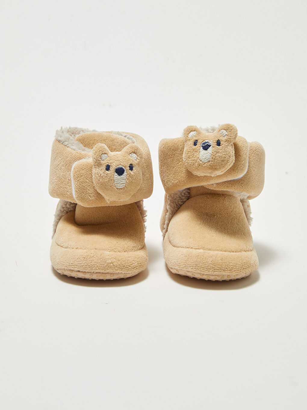 Applique Detailed Hook and Loop Pre-Toddler Baby Boy House Boots-3