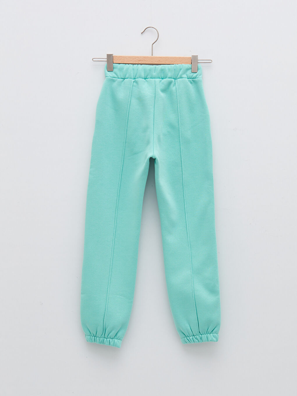 Elastic Waist Basic Girls' Jogger Sweatpants-1