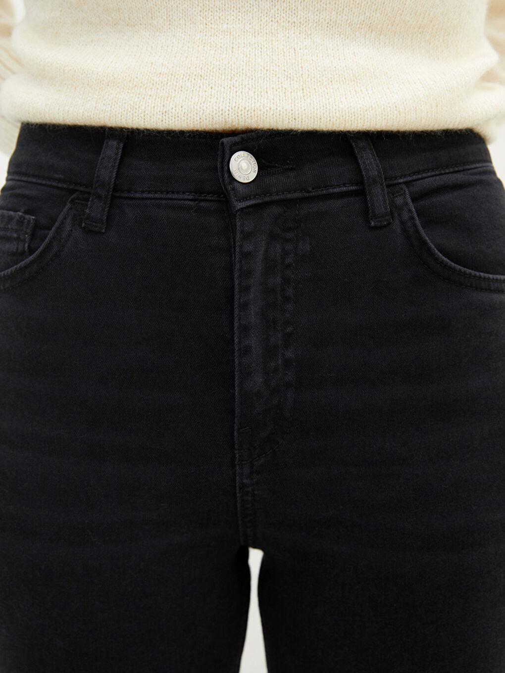 Mercury Skinny Fit Women's Rodeo Jean Pants with Pocket Detail-2