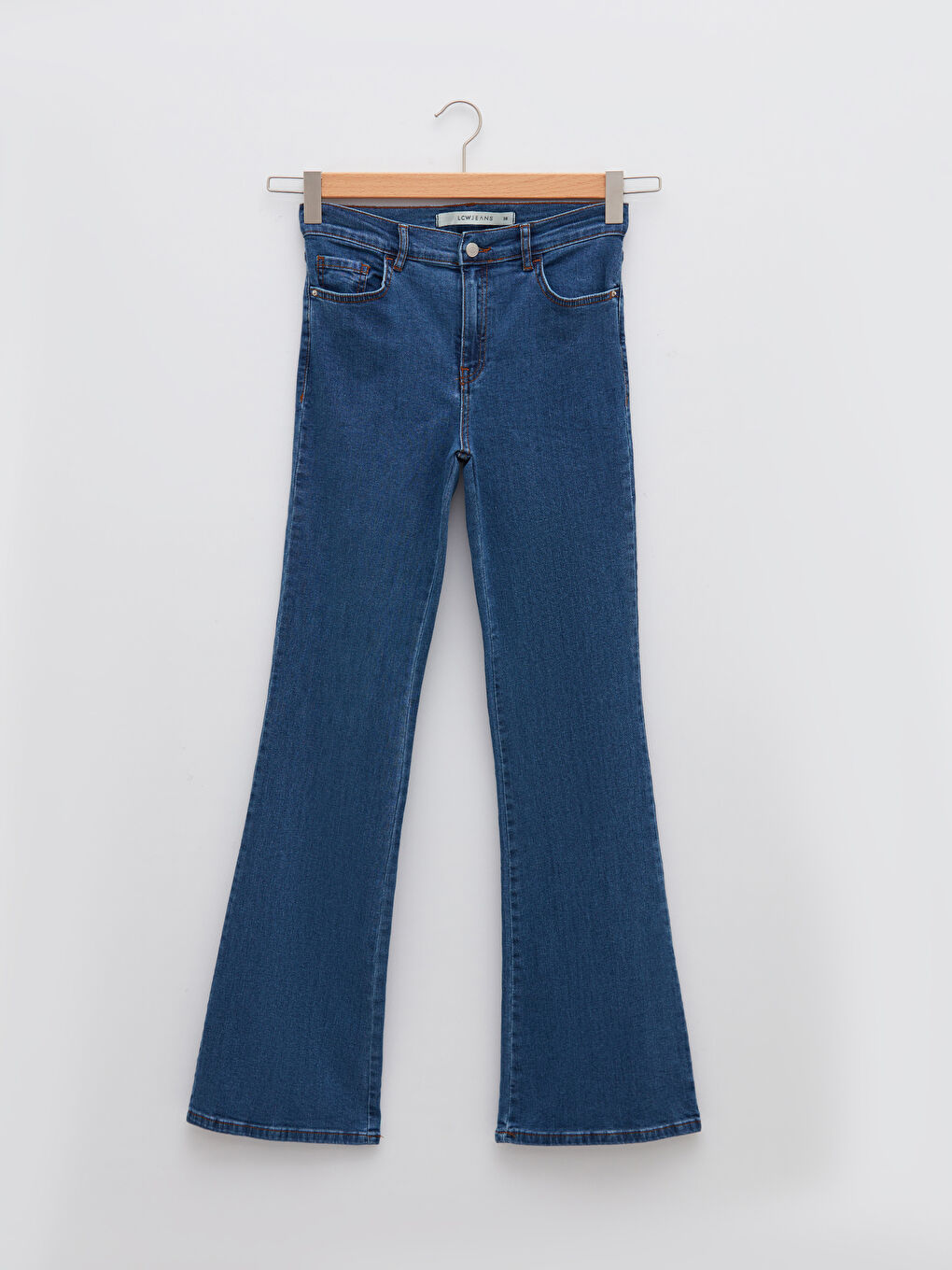High Waist Mars Flare Women's Jeans-5