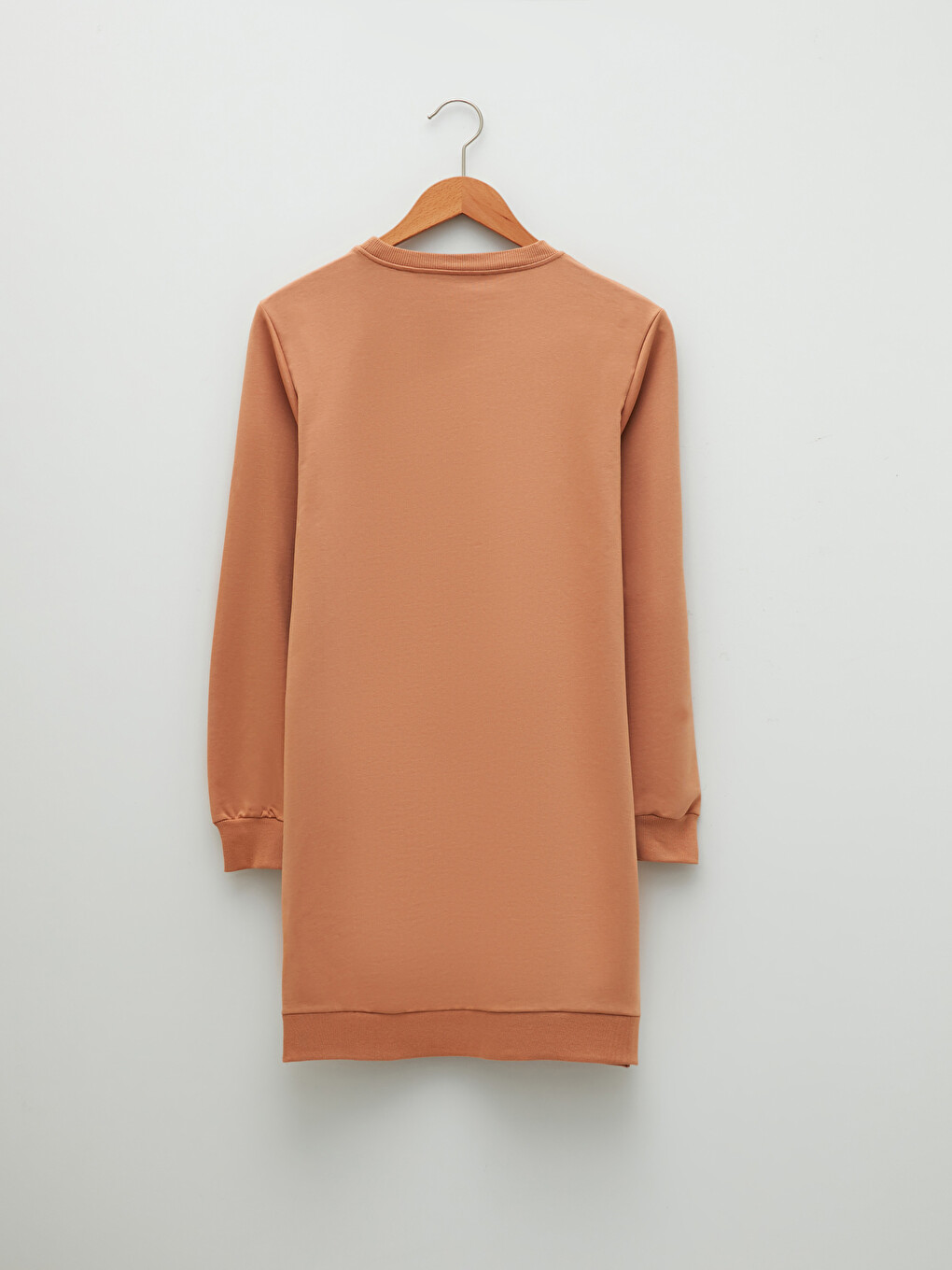 Crew Neck Printed Long Sleeve Women's Sweatshirt Tunic-6