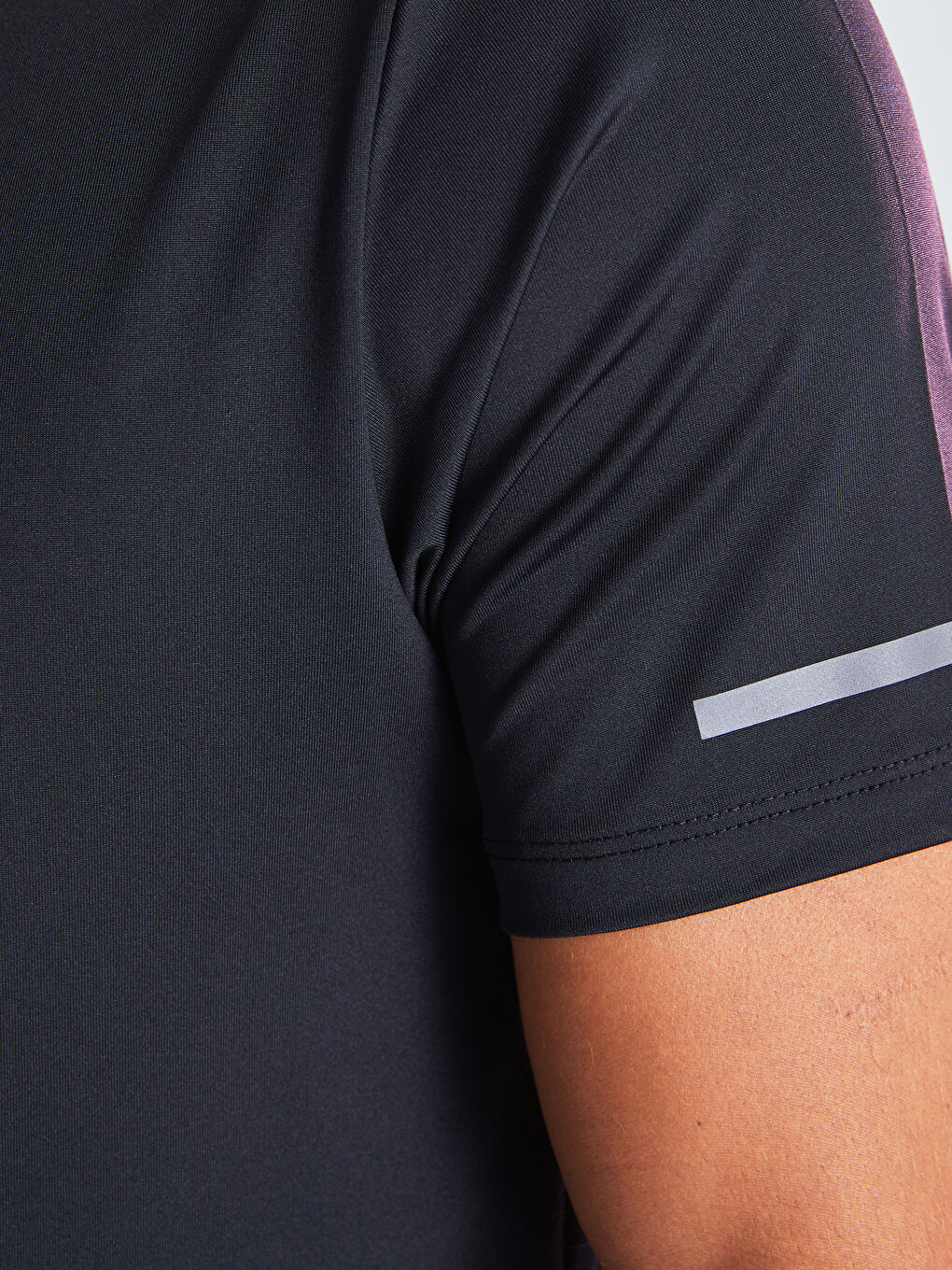 Футболка для спорта с круглым вырезом и коротким рукавом для мужчин-3