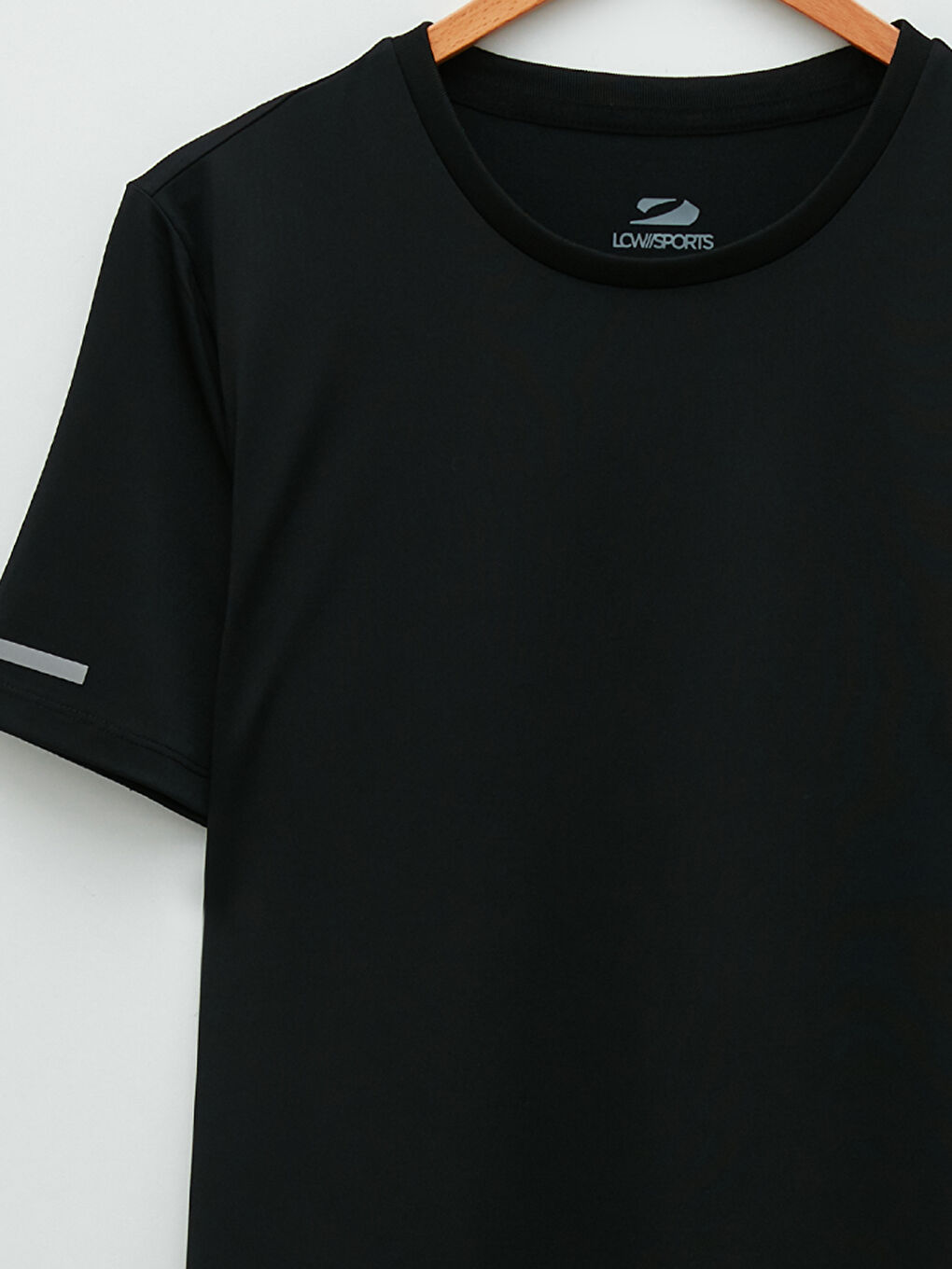 Футболка для спорта с круглым вырезом и коротким рукавом для мужчин-8