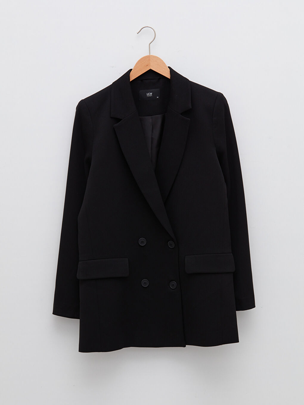 Sacou Blazer Damă cu Mânecă Lungă și Închidere cu Nasturi în Față-5