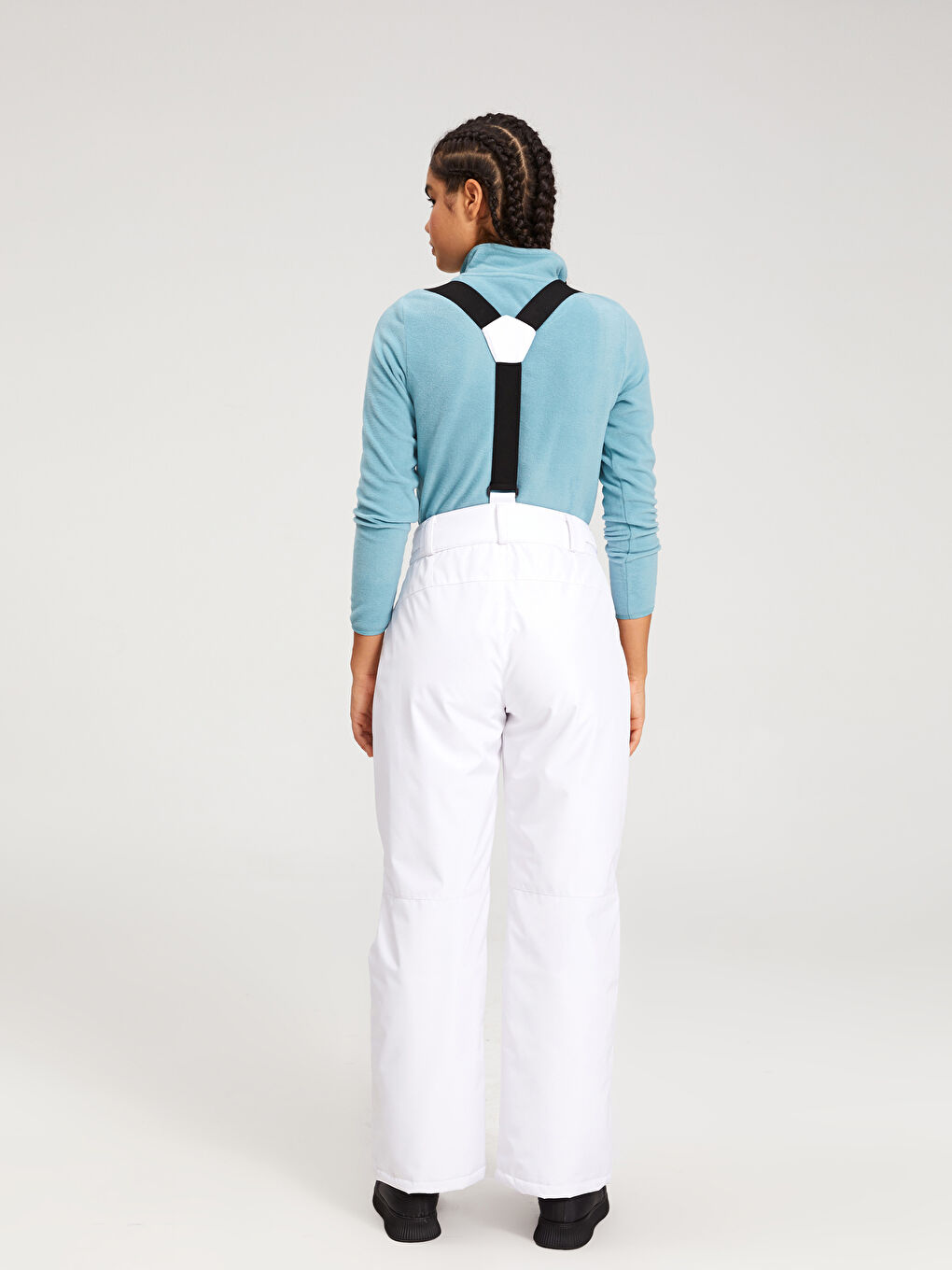 LCW OUTDOOR Pantalone za skijanje za žene standardnog kroja sa ravnim džepovima i detaljima -W1JK94Z8-RVK