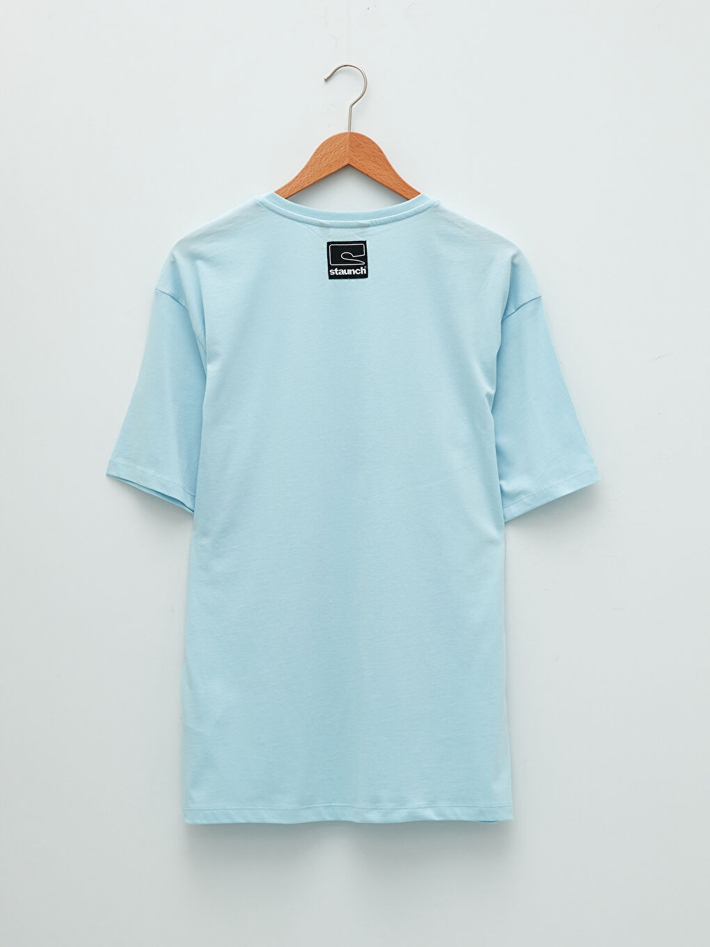 تيشيرت رجالي ياقة دائرية كم قصير مطبوع قطن ممشط-6