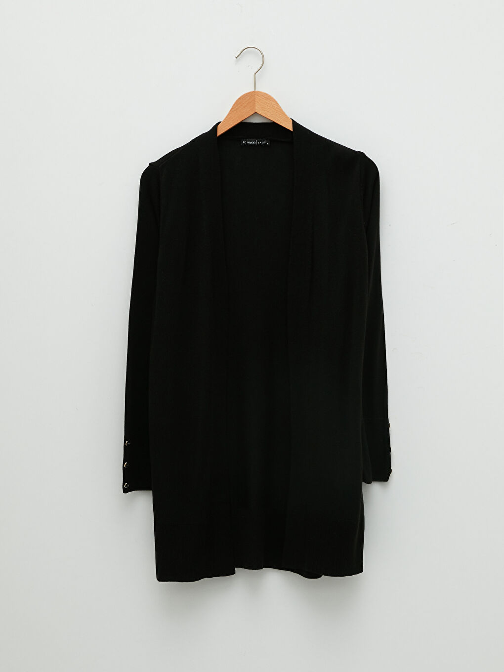 LCWAIKIKI Basic Schalkragen Schlicht Langarm Strickjacke für Damen -W1JL42Z8-CVL