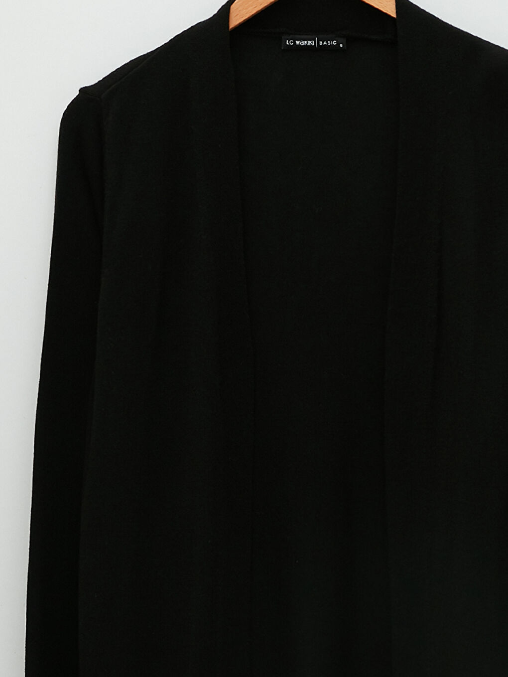 LCWAIKIKI Basic Schalkragen Schlicht Langarm Strickjacke für Damen -W1JL42Z8-CVL