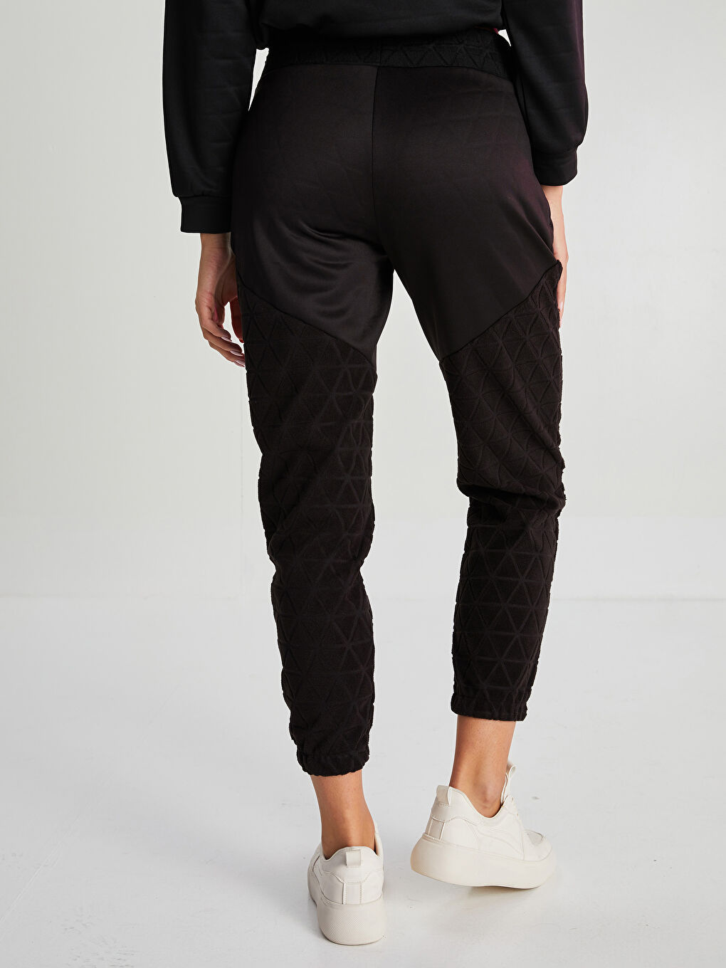 XSIDE ACTIVE Elastic Waist Patterned Polar Women's Jogger Sweatpants -W1JL75Z8-CVL