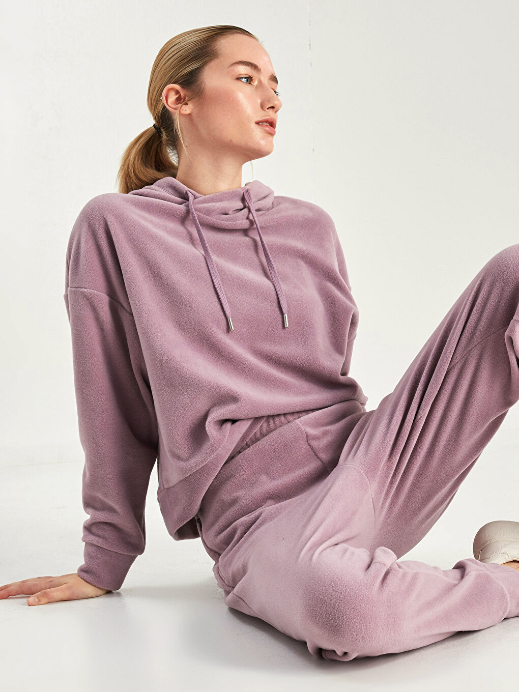 Elastic Waist Regular Pocket Detailed Women's Jogger Sweatpants