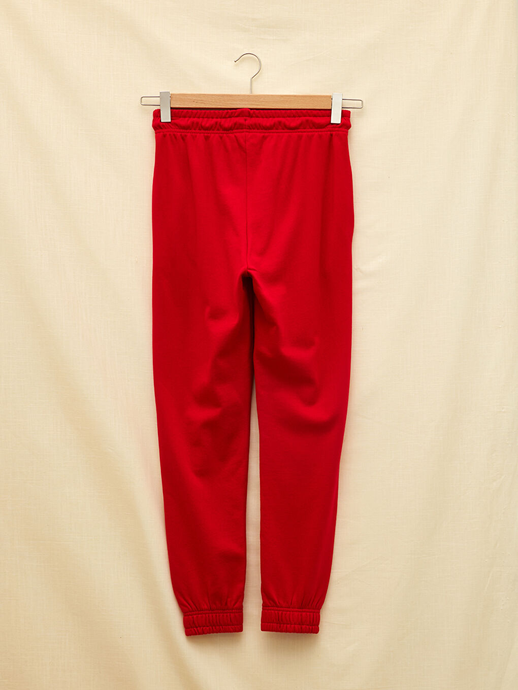 Elastic Waist Tie Detail Women's Jogger Sweatpants-5