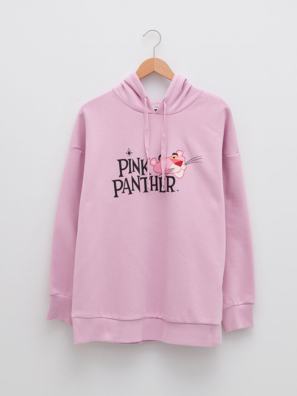 XSIDE Hooded Pink Panther Printed Women's Thick Sweatshirt -W1JM56Z8-G6L