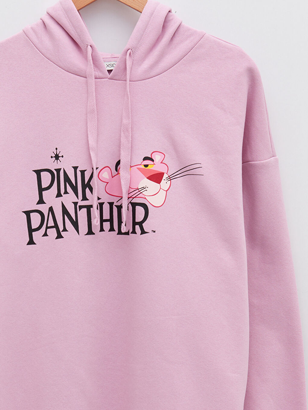 XSIDE Hooded Pink Panther Printed Women's Thick Sweatshirt -W1JM56Z8-G6L