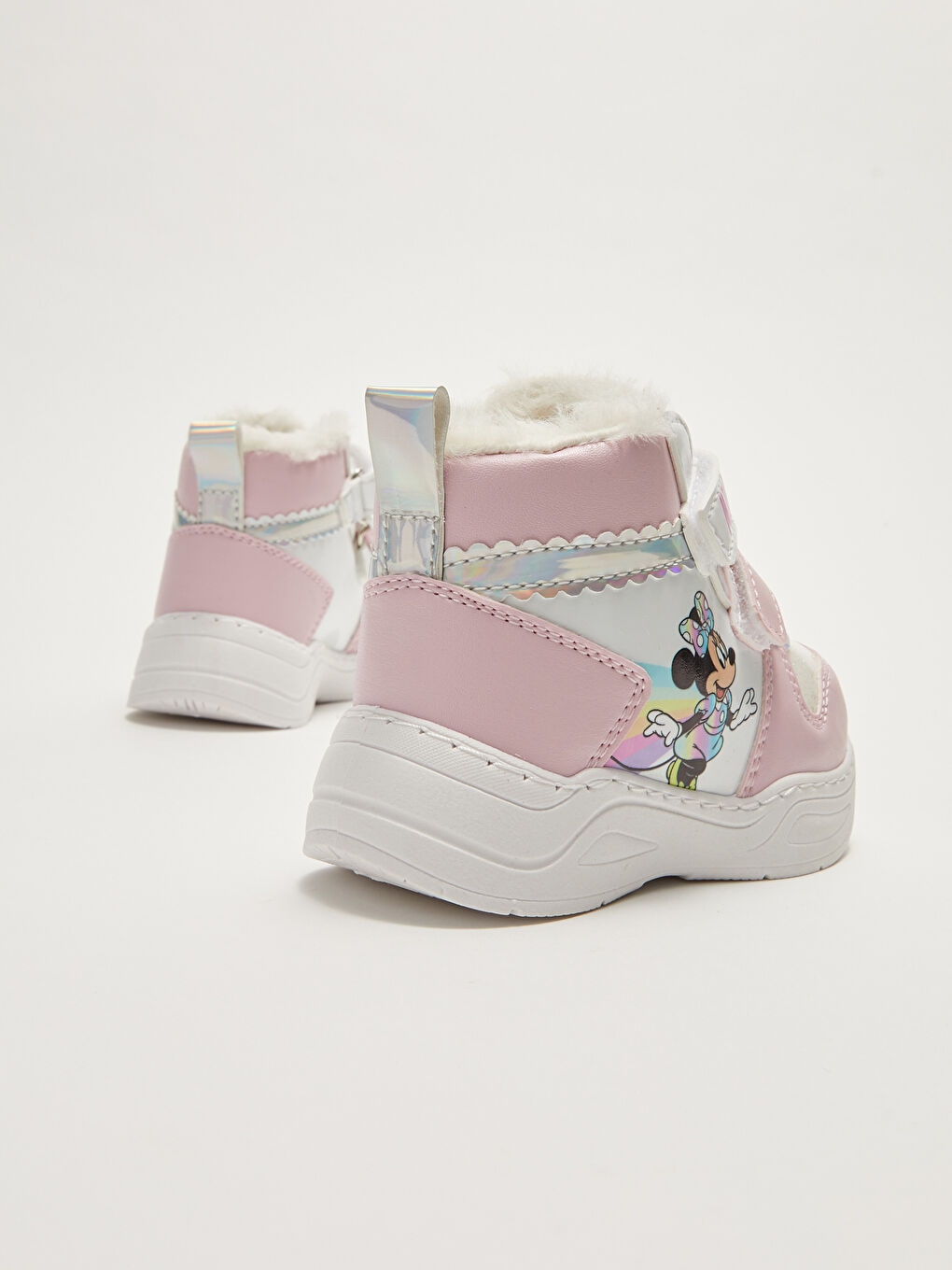 Minnie mouse лицензияланған ілмекті және жапсырмалы бекітпелі қыз балаға арналған етік-4