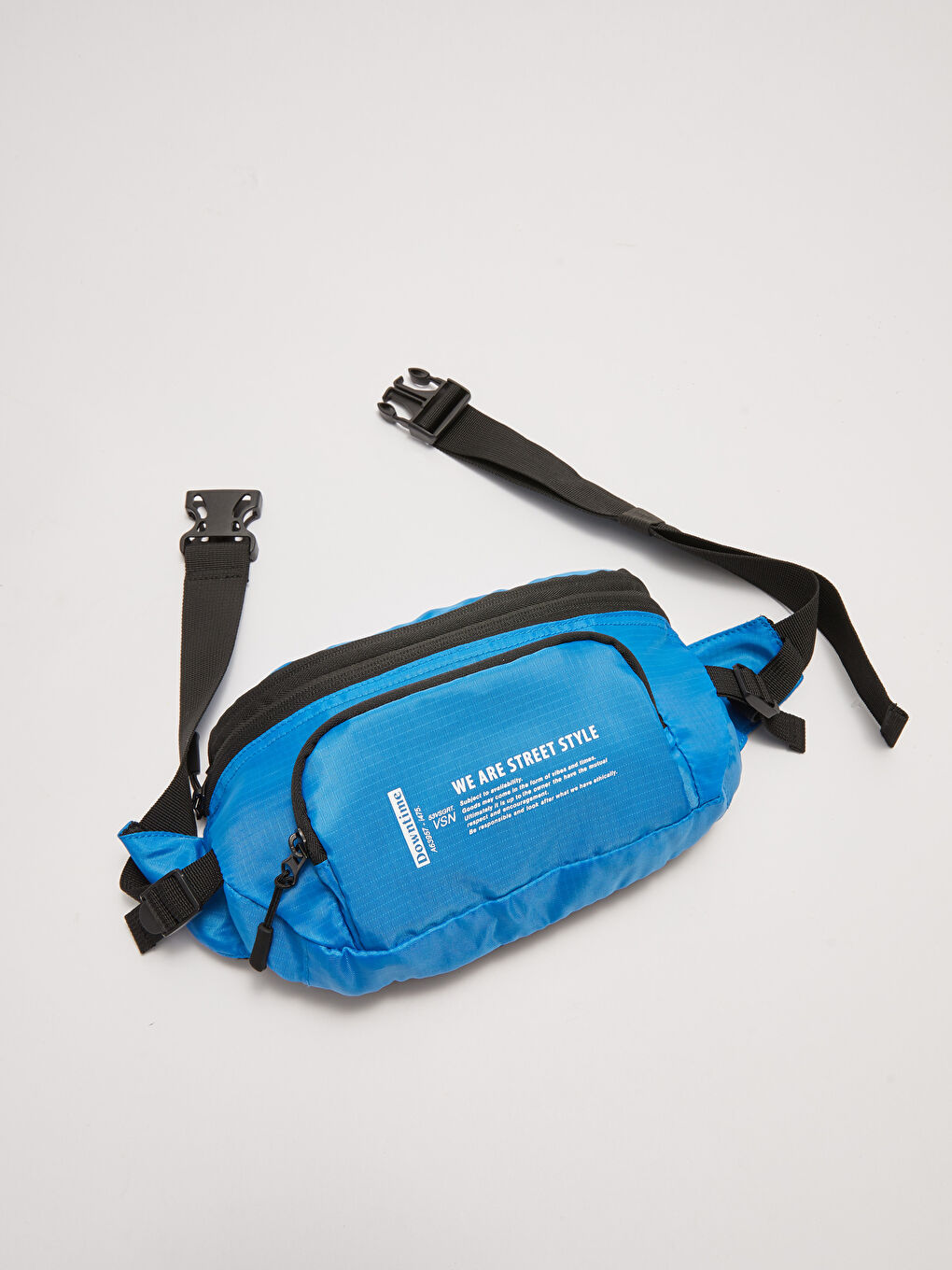 Men's Backpack with Letter Printed Waist Bag-3