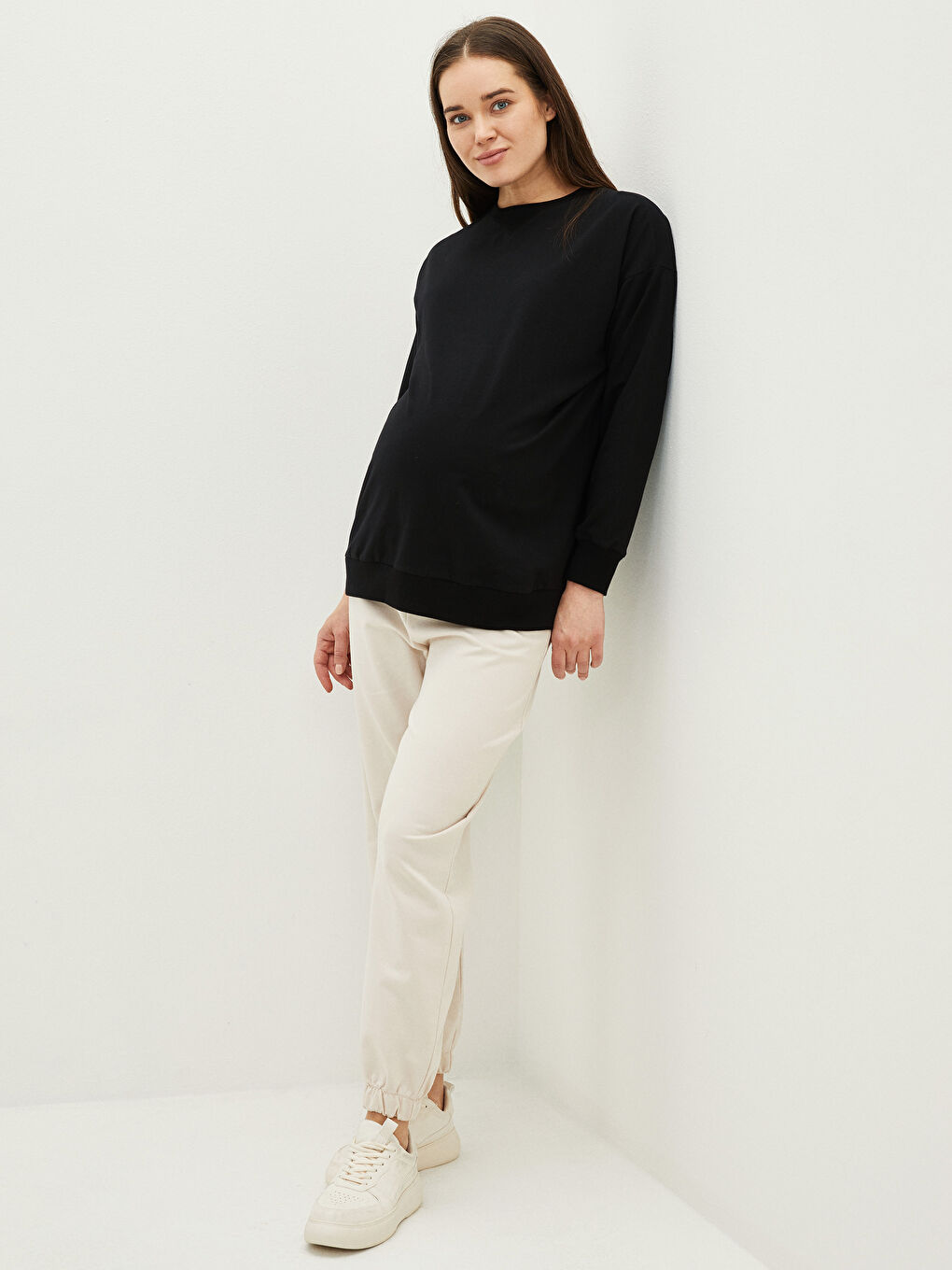 LCWAIKIKI Maternity Elastische Umstands-Jogginghose mit Schlichtem Design -W1JM97Z8-SCQ