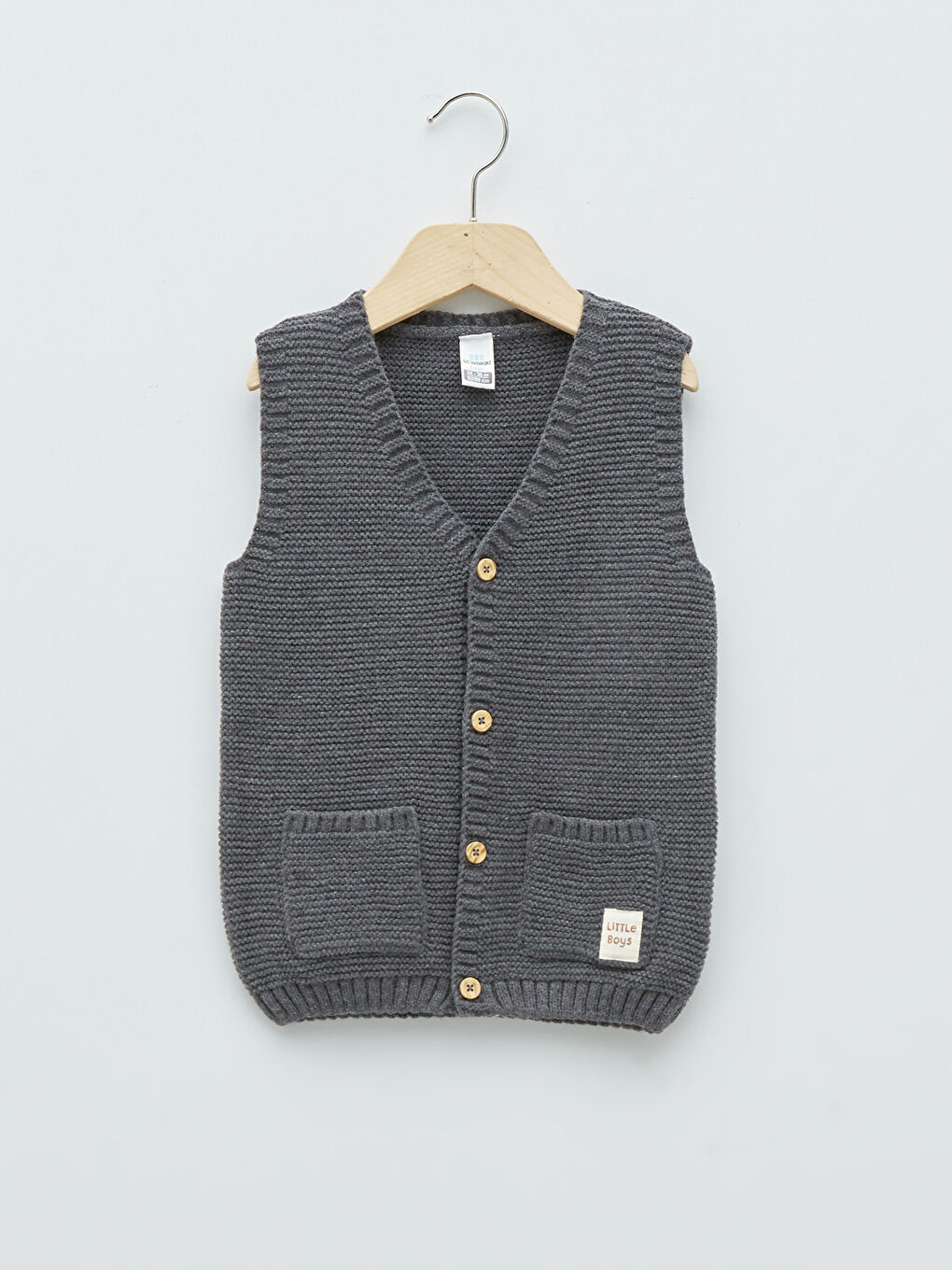 Gilet En Tricot Pour Bébé Garçon À Encolure En V