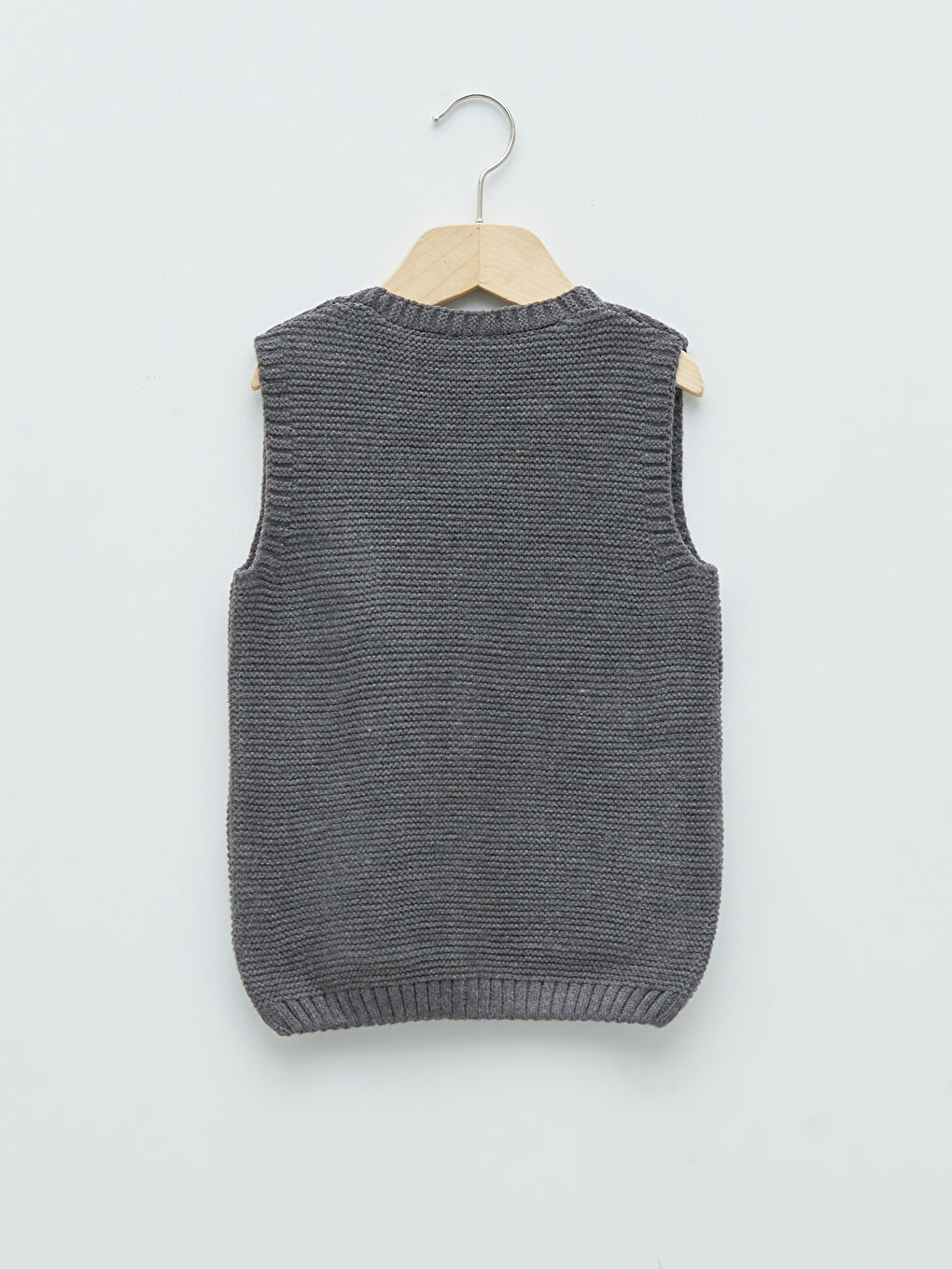 Gilet En Tricot Pour Bébé Garçon À Encolure En V-1