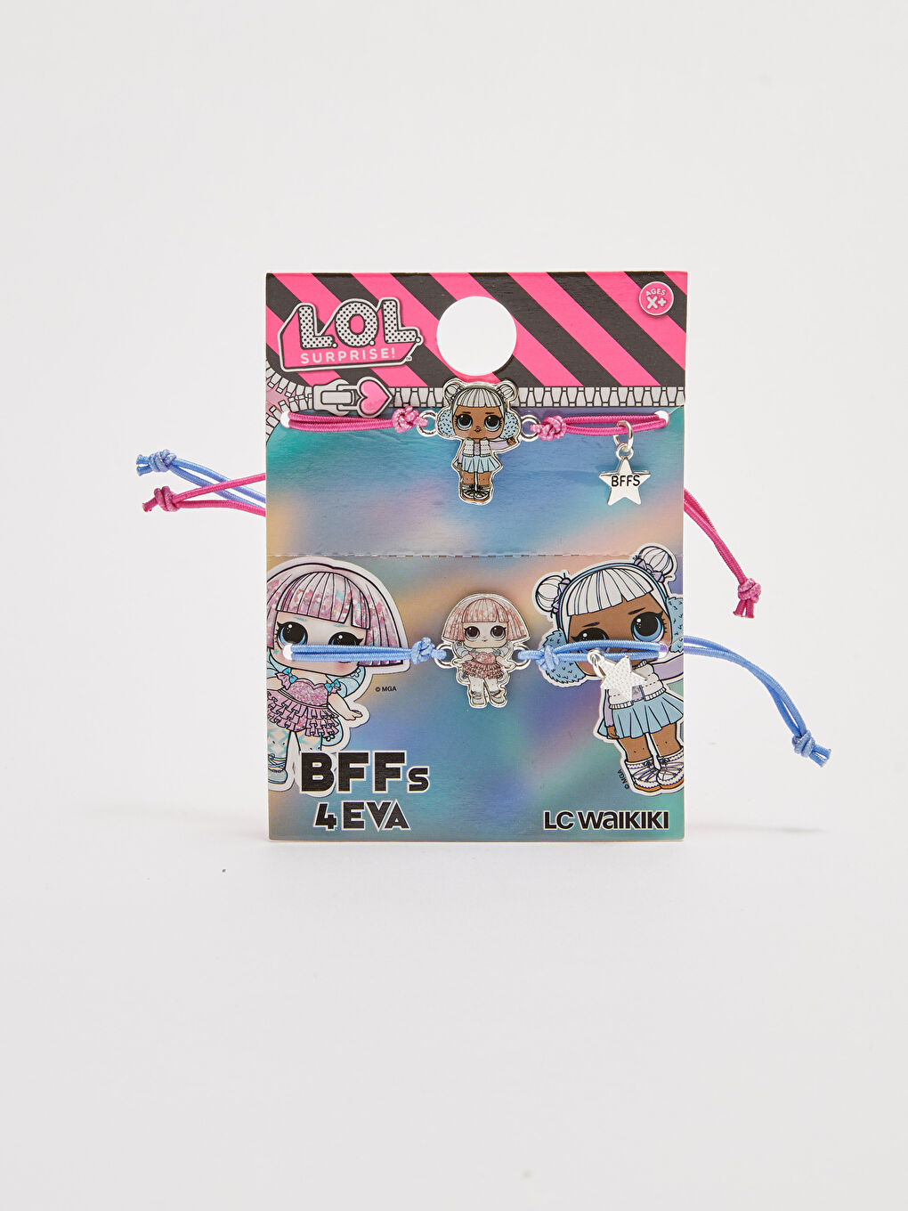 Lol Licensed Girl BFF 2 Pcs Bracelet