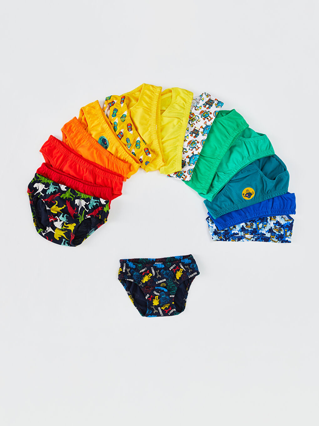 Chiloți din Bumbac pentru Băieți, Pachet de 2-1