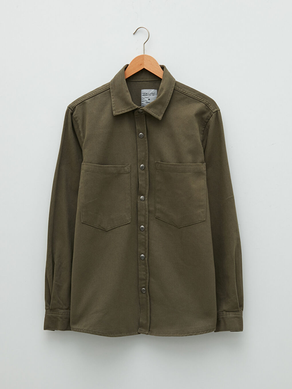 جاكيت جينز رجالي بقصة عادية-5