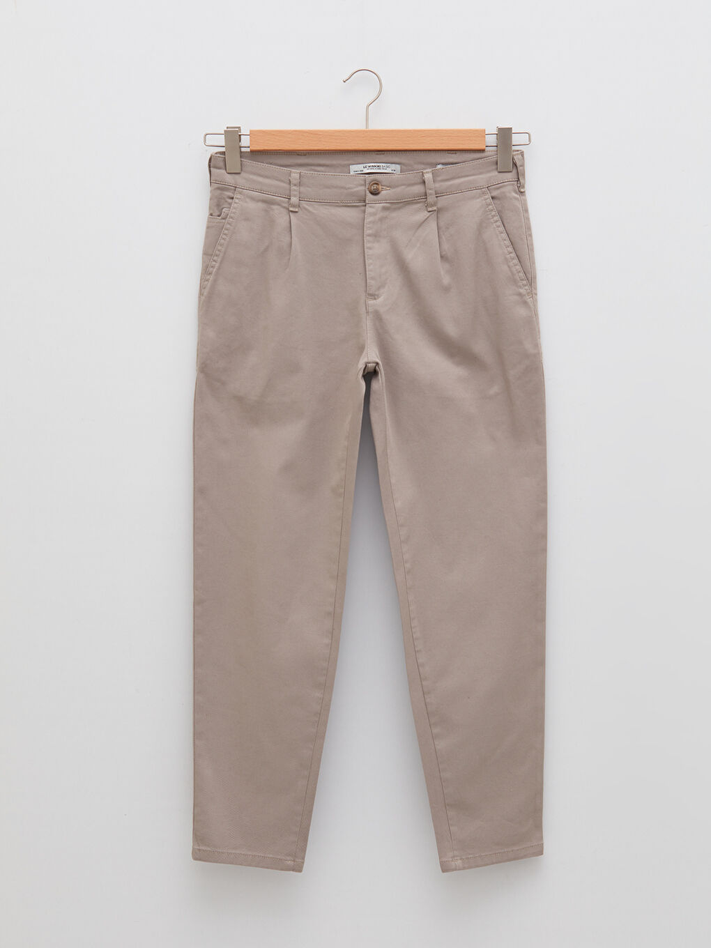 Carrot Cut Men's Chino Pants-5