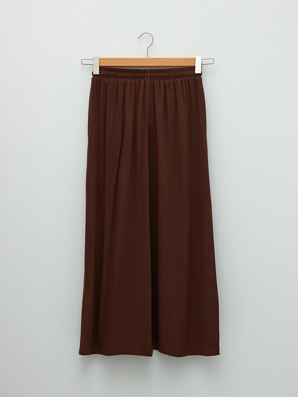 Elastic Waist Regular A-Cut Belmando Fabric Women's Skirt-7