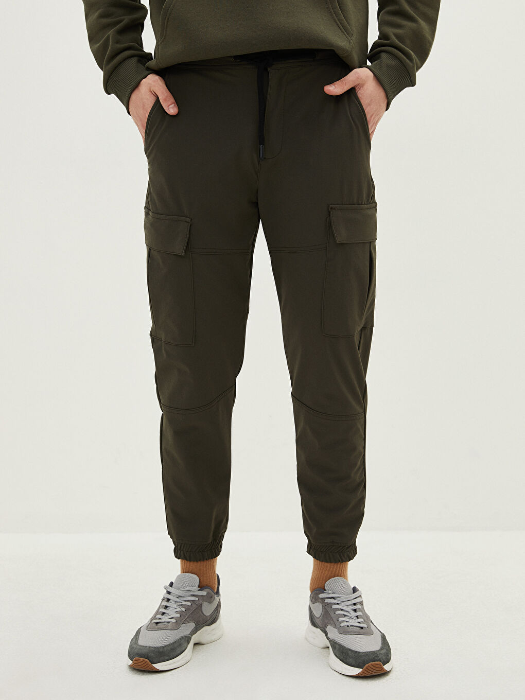 値下⇩MIDAS gimmick cargo size: L XSIDE Slim Fit Men's Cargo Trousers -W1JR64Z8-K75 - LC Waikiki