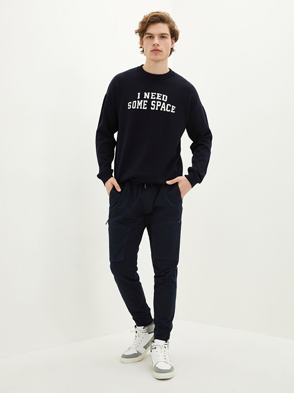 Slim Fit Men's Jogger Trousers-1