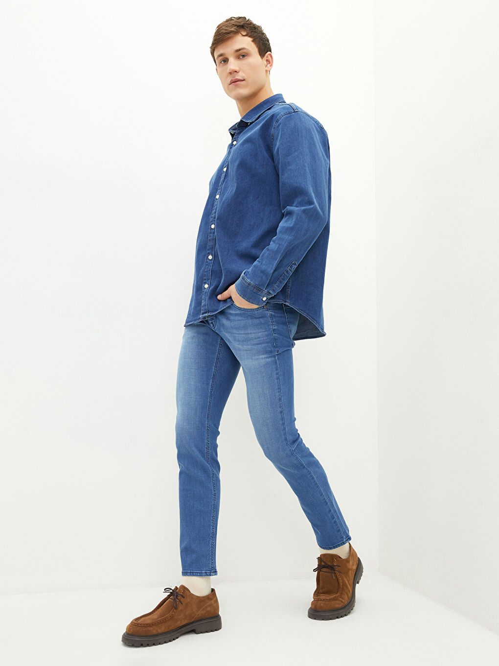 750 Slim Fit Мужские джинсы