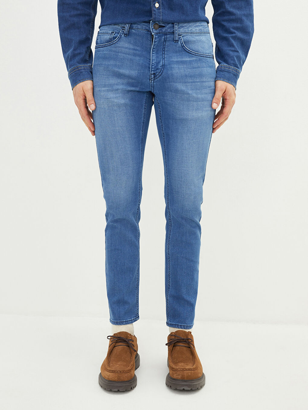 750 Slim Fit Мужские джинсы-3