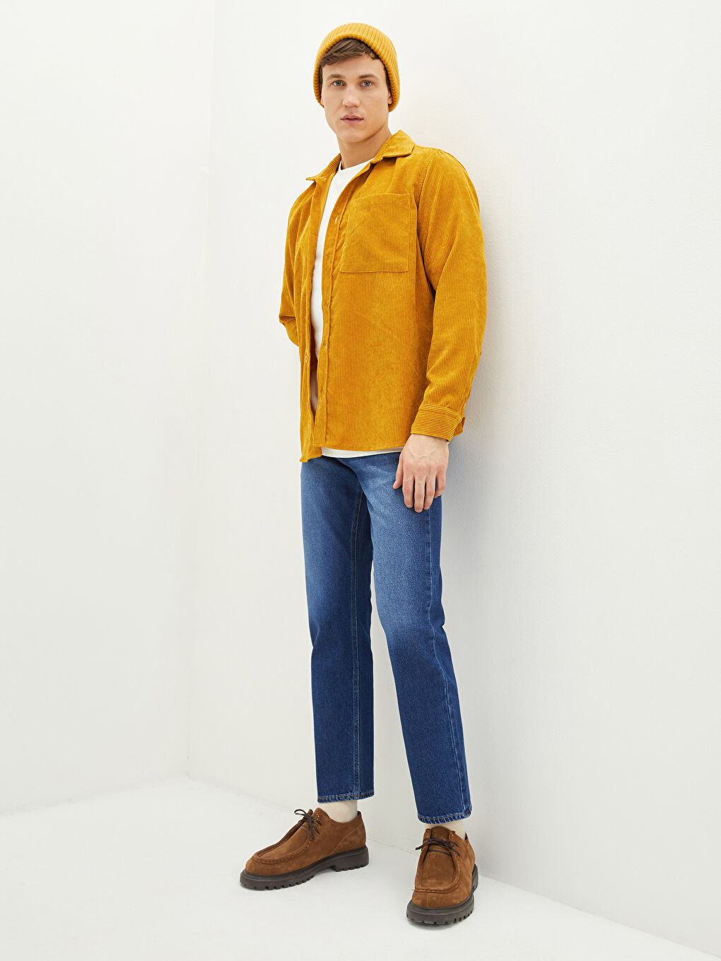 ерлерге арналған 779 стандартты пішім джинс шалбар