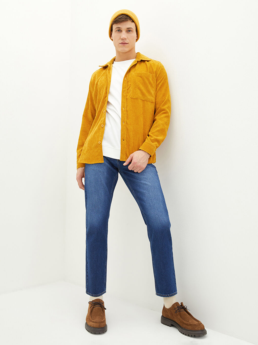 ерлерге арналған 779 стандартты пішім джинс шалбар-1