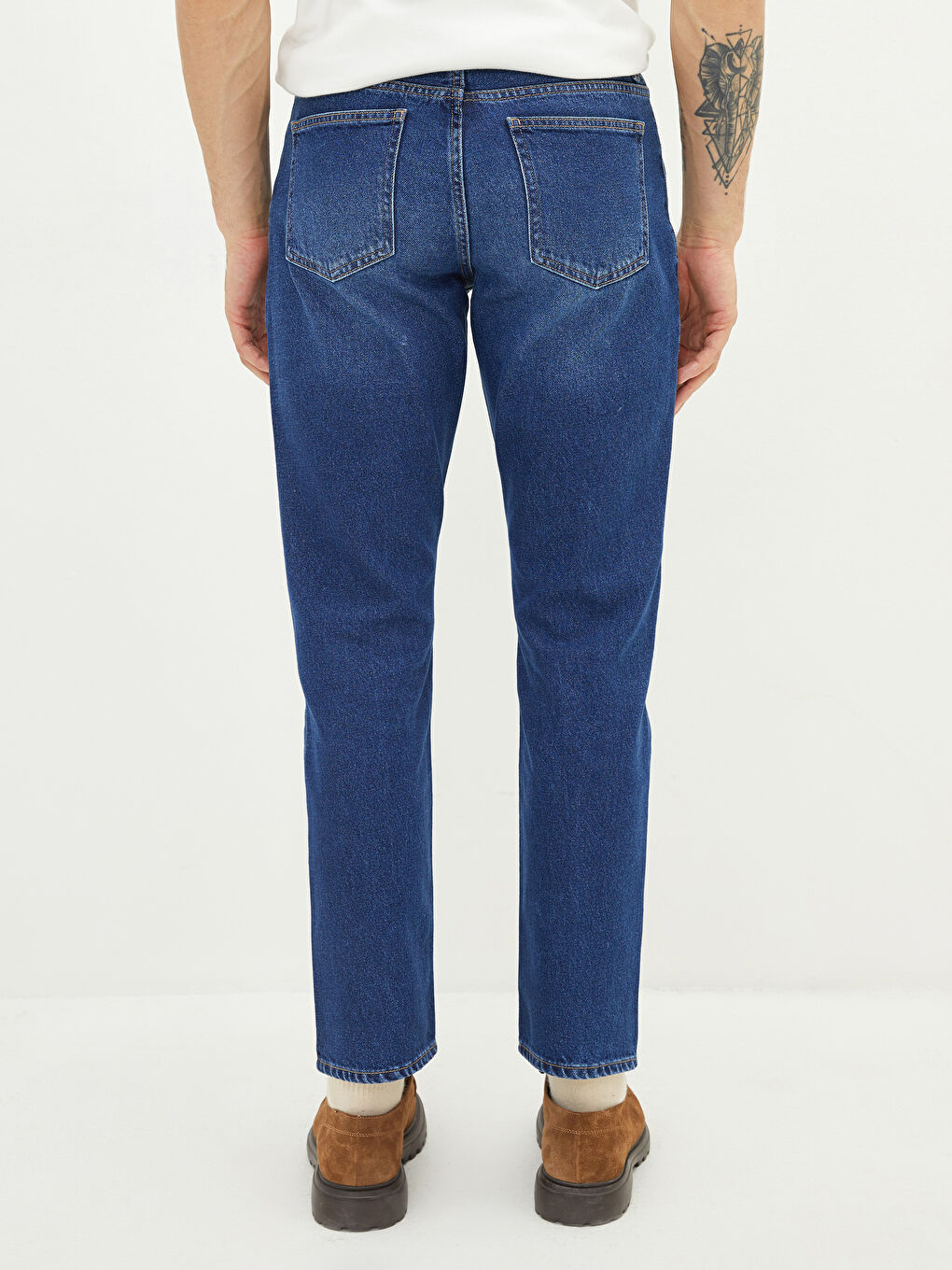 ерлерге арналған 779 стандартты пішім джинс шалбар-4