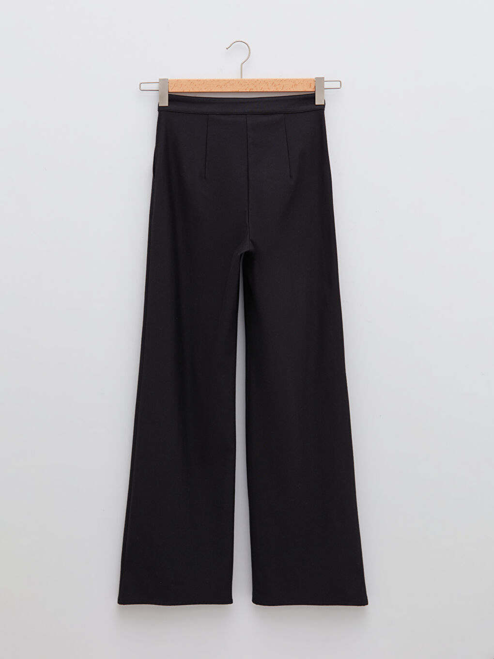 LC Waikiki GAMZE SARAÇOĞLU X LCW VISION WOMEN'S TROUSERS - STANDARD FIT BIRD EYE DETAILED WIDE LEG -W1JT51Z8-CVL