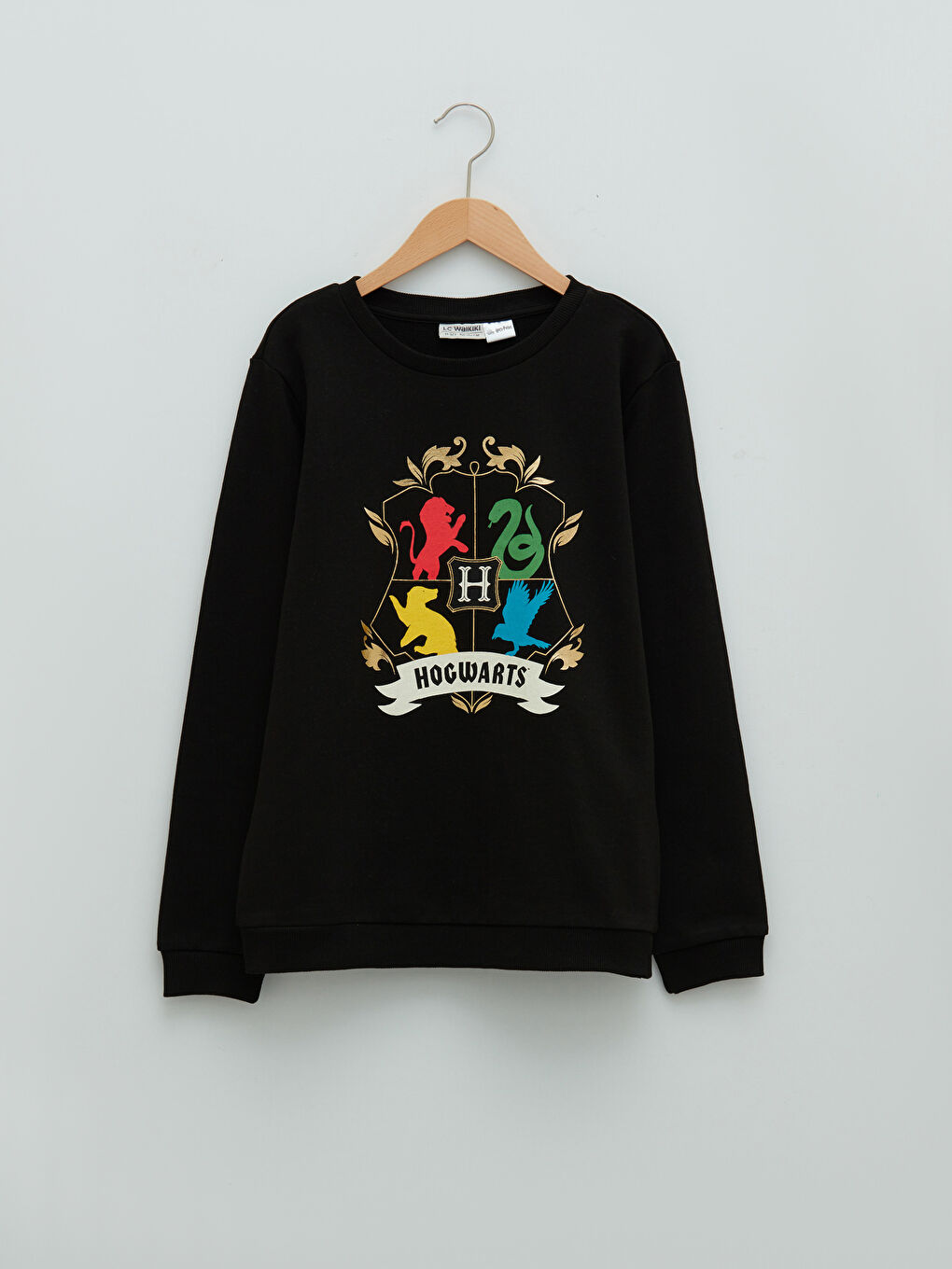 Crew Neck Harry Potter Printed Long Sleeve Girls' Sweatshirt -W1JT57Z4-CVL