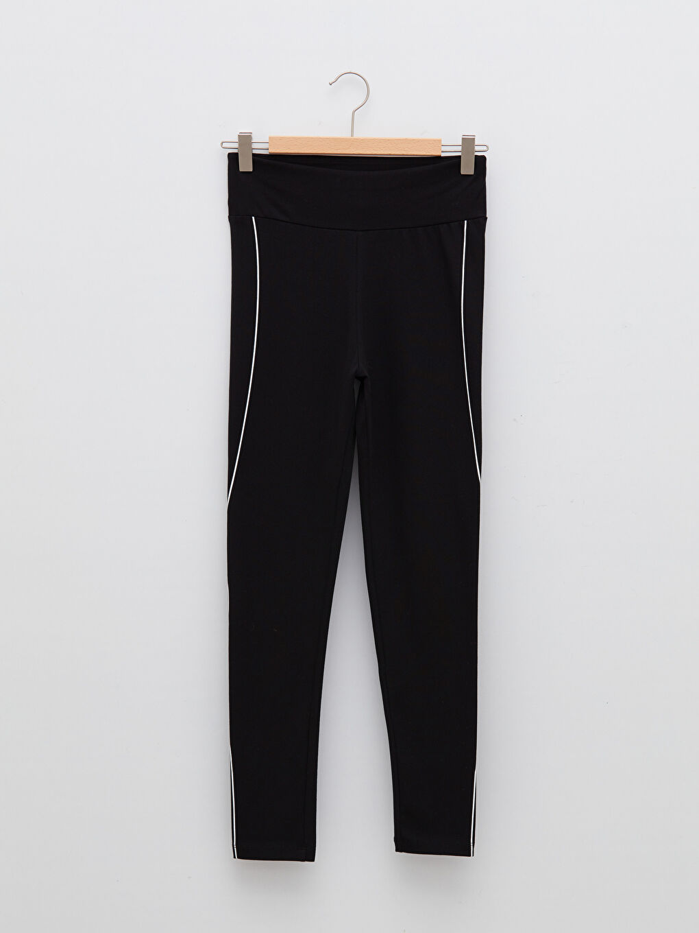 بنطلون طماق مخطط بخصر مطاطي للسيدات-5