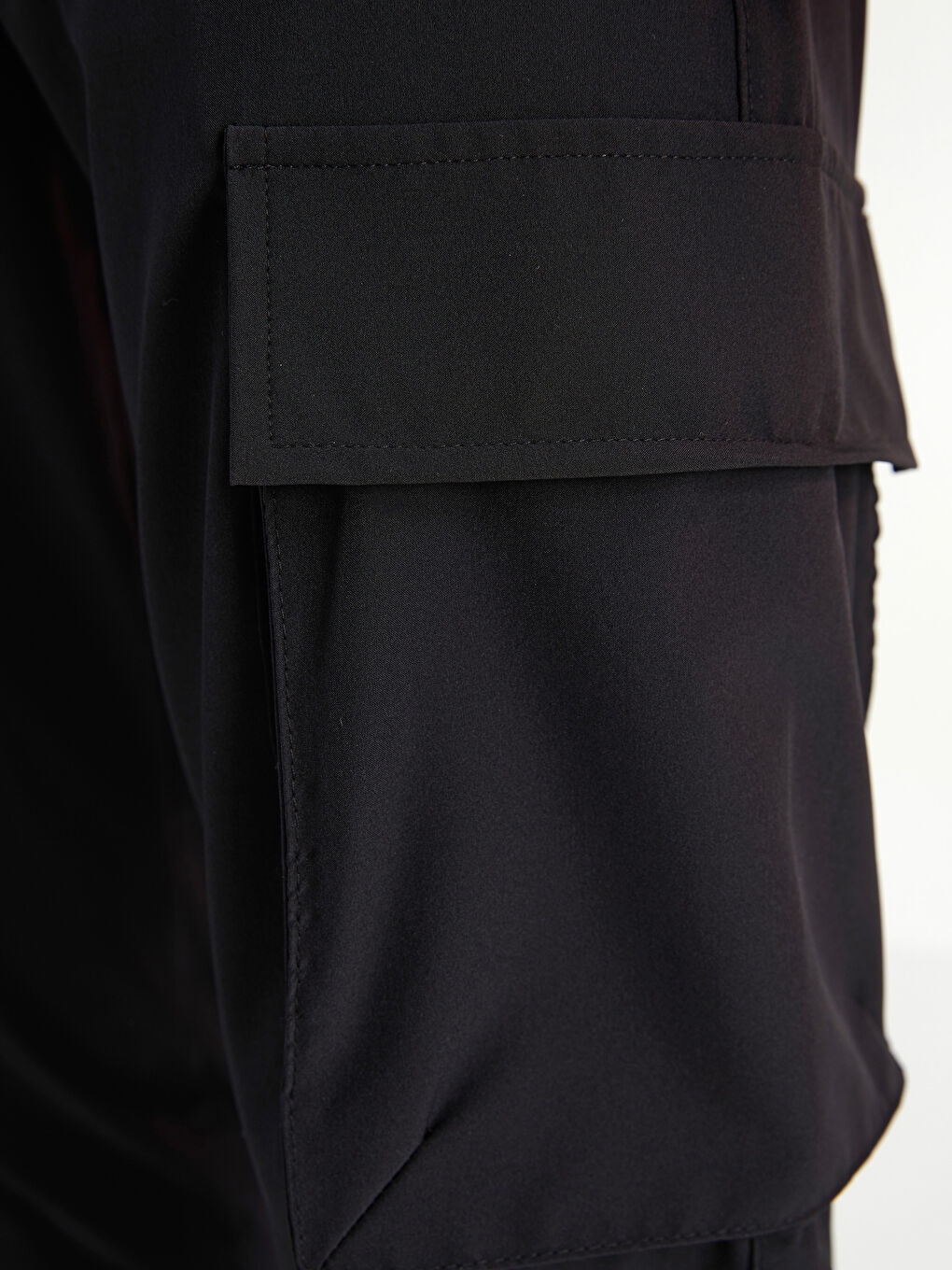 Siyah Slim Fit Erkek Jogger Eşofman Altı-3