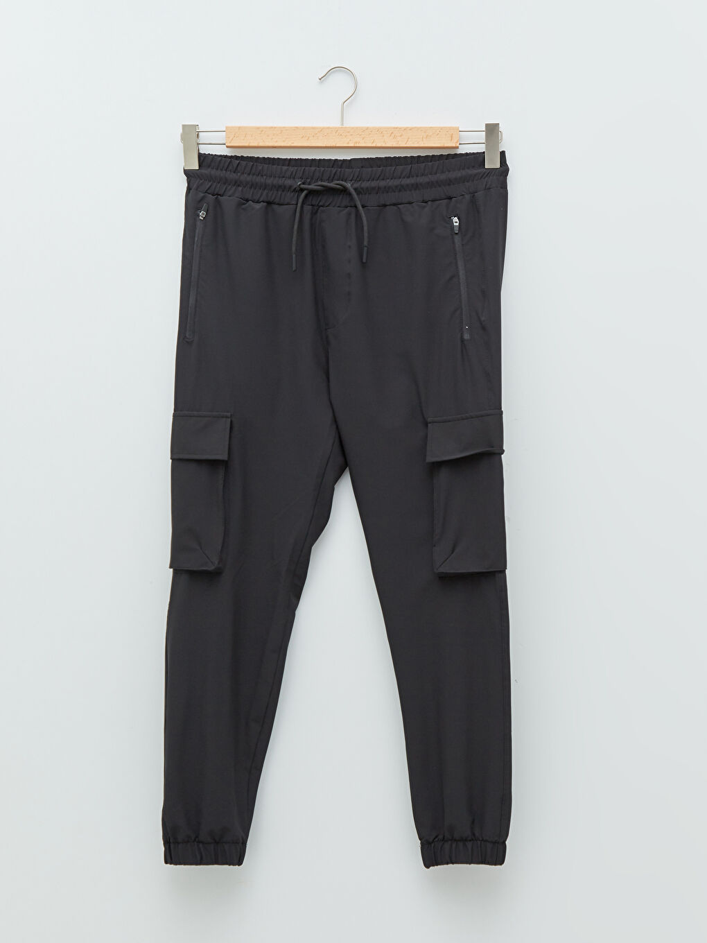 Siyah Slim Fit Erkek Jogger Eşofman Altı-6