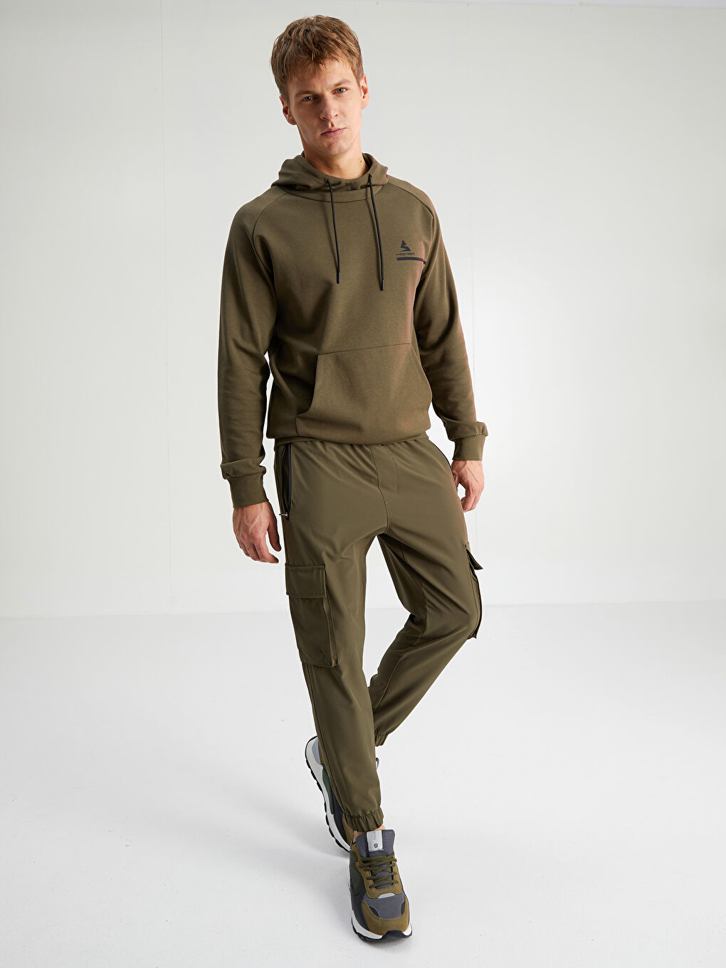 Xside Active Schlanke Passform Herren Jogger-Sweatpants -W1JT70Z8-HCZ