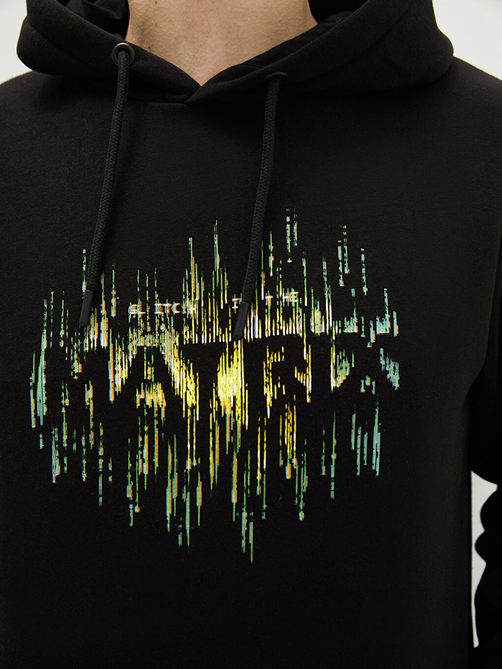 XSIDE Crew Neck Long Sleeve Matrix Printed Men's Thick Sweatshirt -W1JT77Z8-CVL
