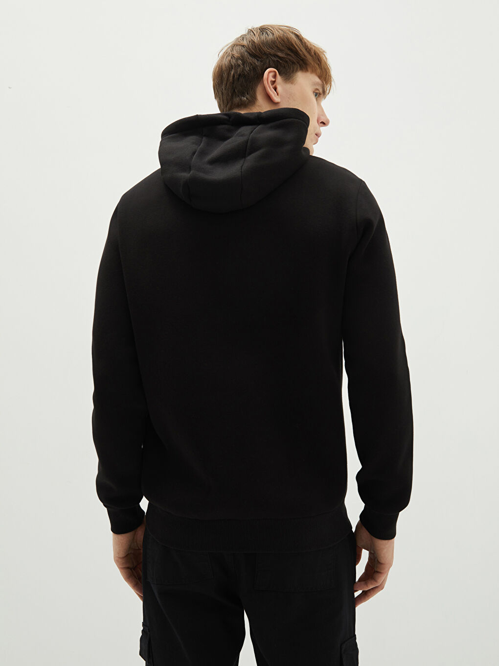 XSIDE Crew Neck Long Sleeve Matrix Printed Men's Thick Sweatshirt -W1JT77Z8-CVL