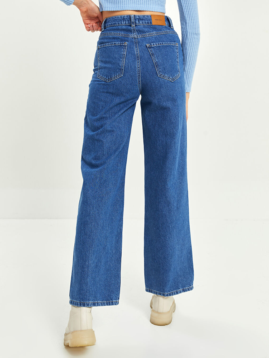 Wideleg Women's Jeans-6