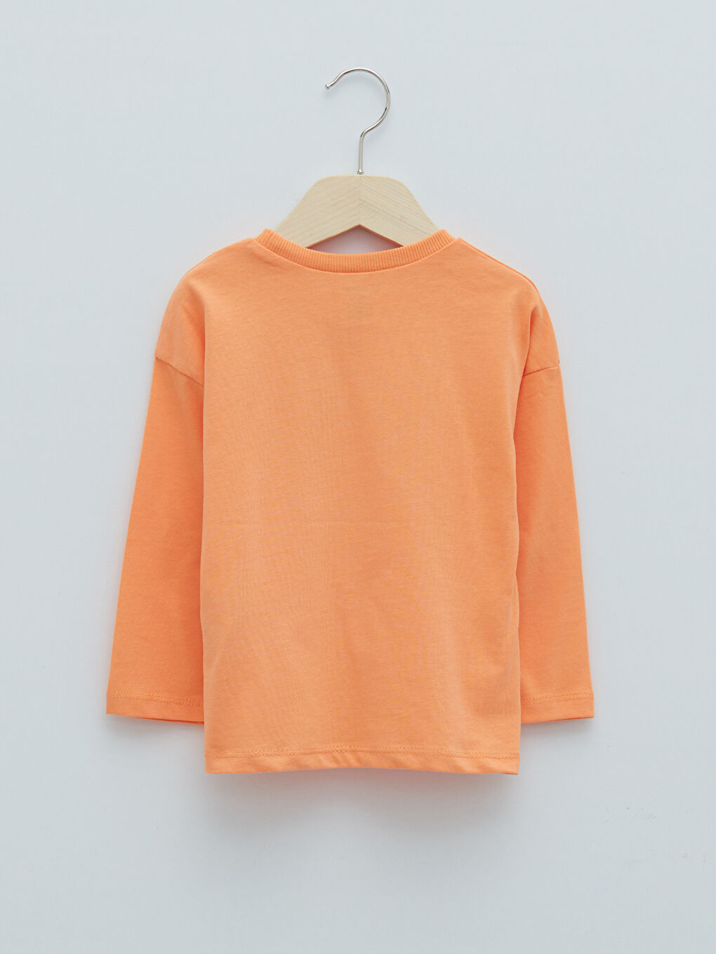 LCW baby Crew Neck Long Sleeve Basic Baby Boys' T-Shirt -W1JU36Z1-FKL