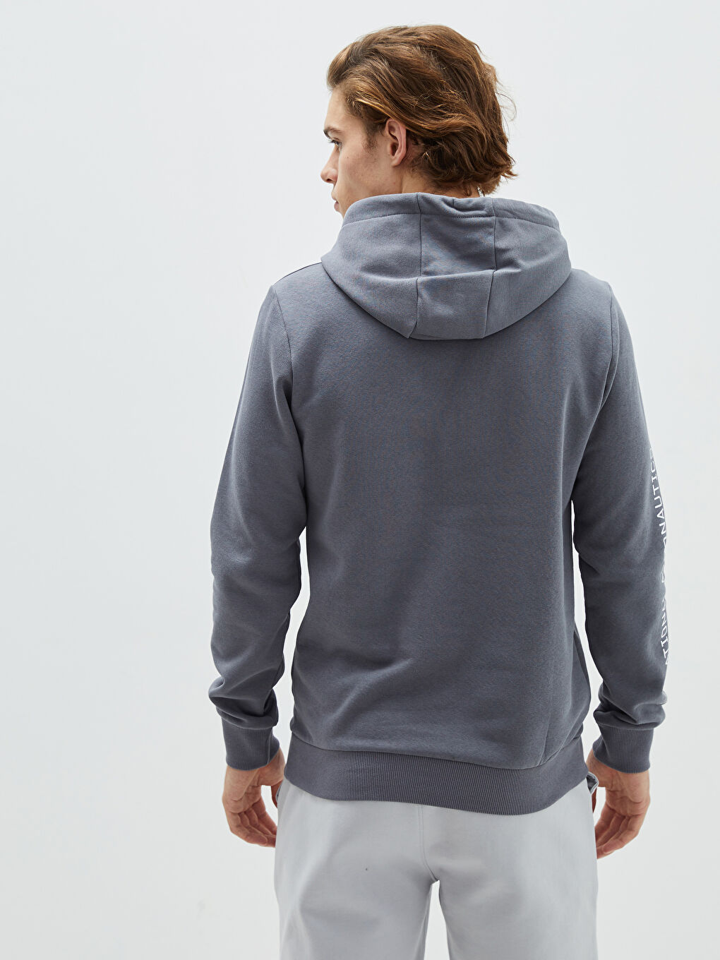 XSIDE Long Sleeve NASA Printed Men's Thick Hoodie -W1JU46Z8-H0M