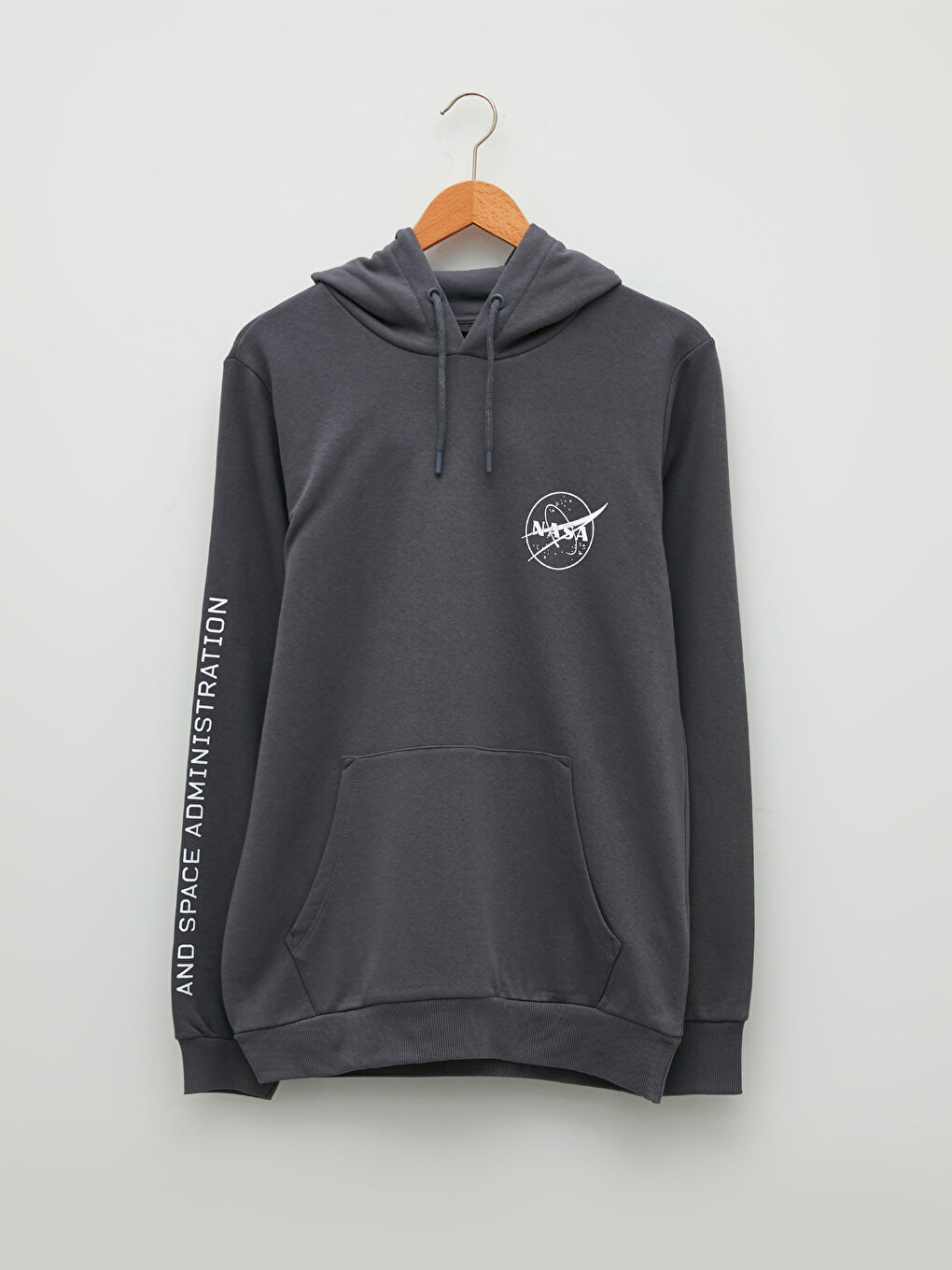 XSIDE Long Sleeve NASA Printed Men's Thick Hoodie -W1JU46Z8-H0M