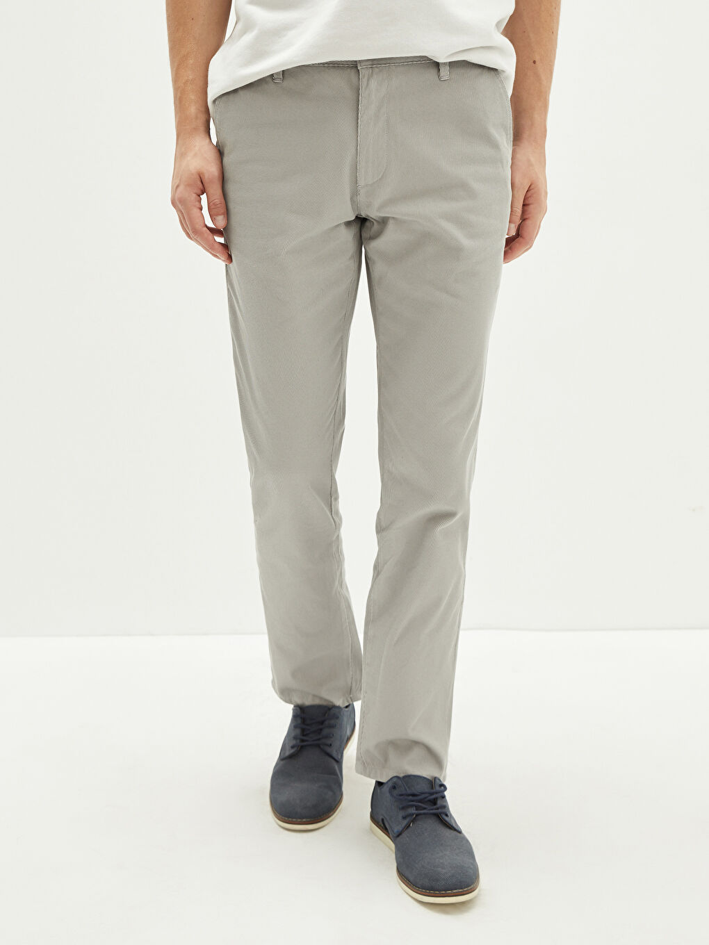 Редовен Панталон от Плат Добби-3