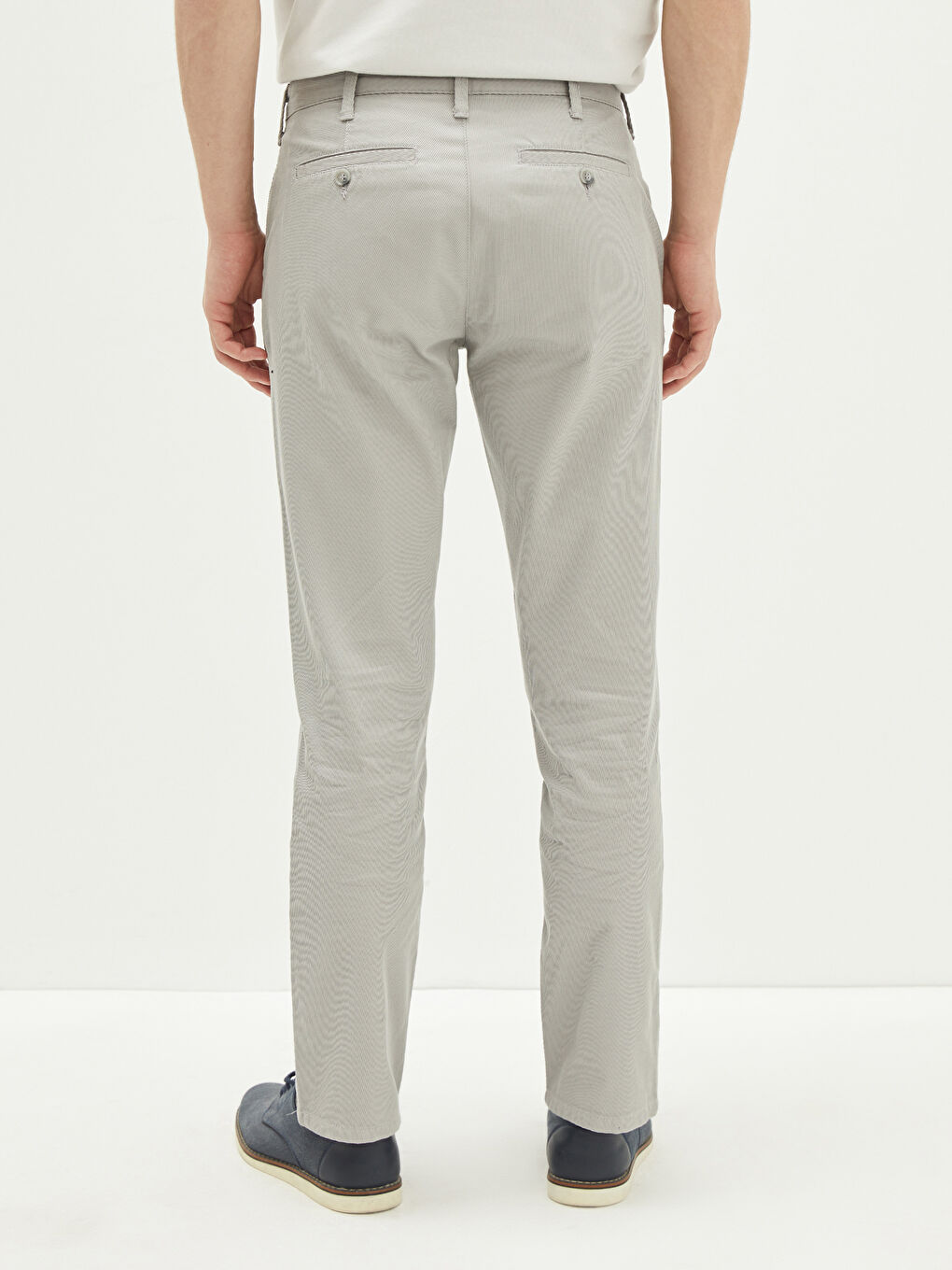 Редовен Панталон от Плат Добби-4