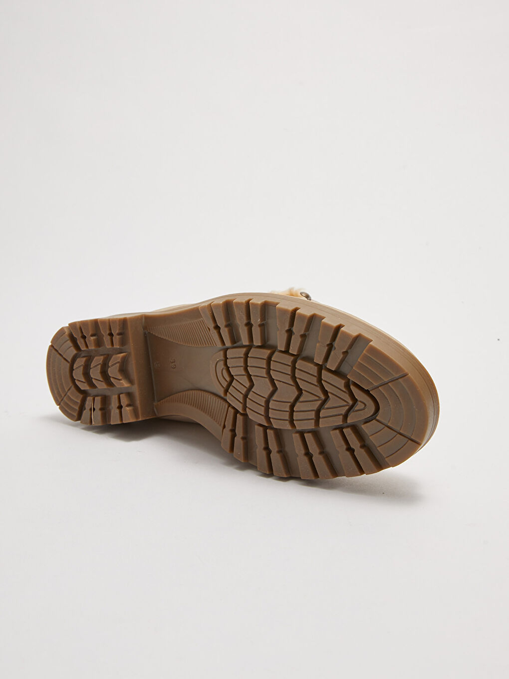 Leather Look Thick Sole Women's Snow Boots-3