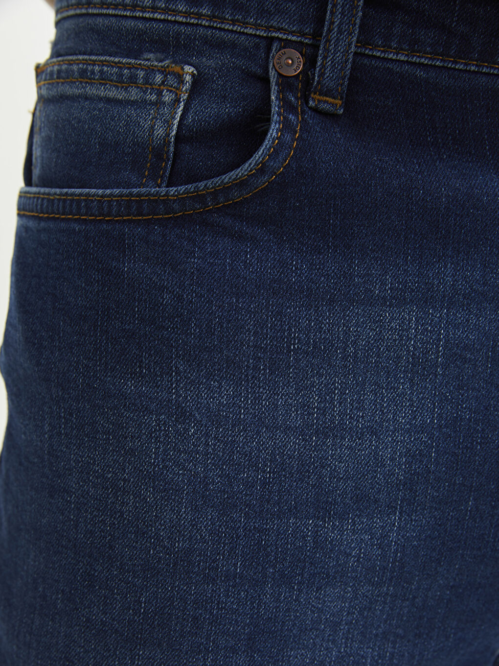 Mavi Havuç Kalıp Erkek Jean Pantolon-3